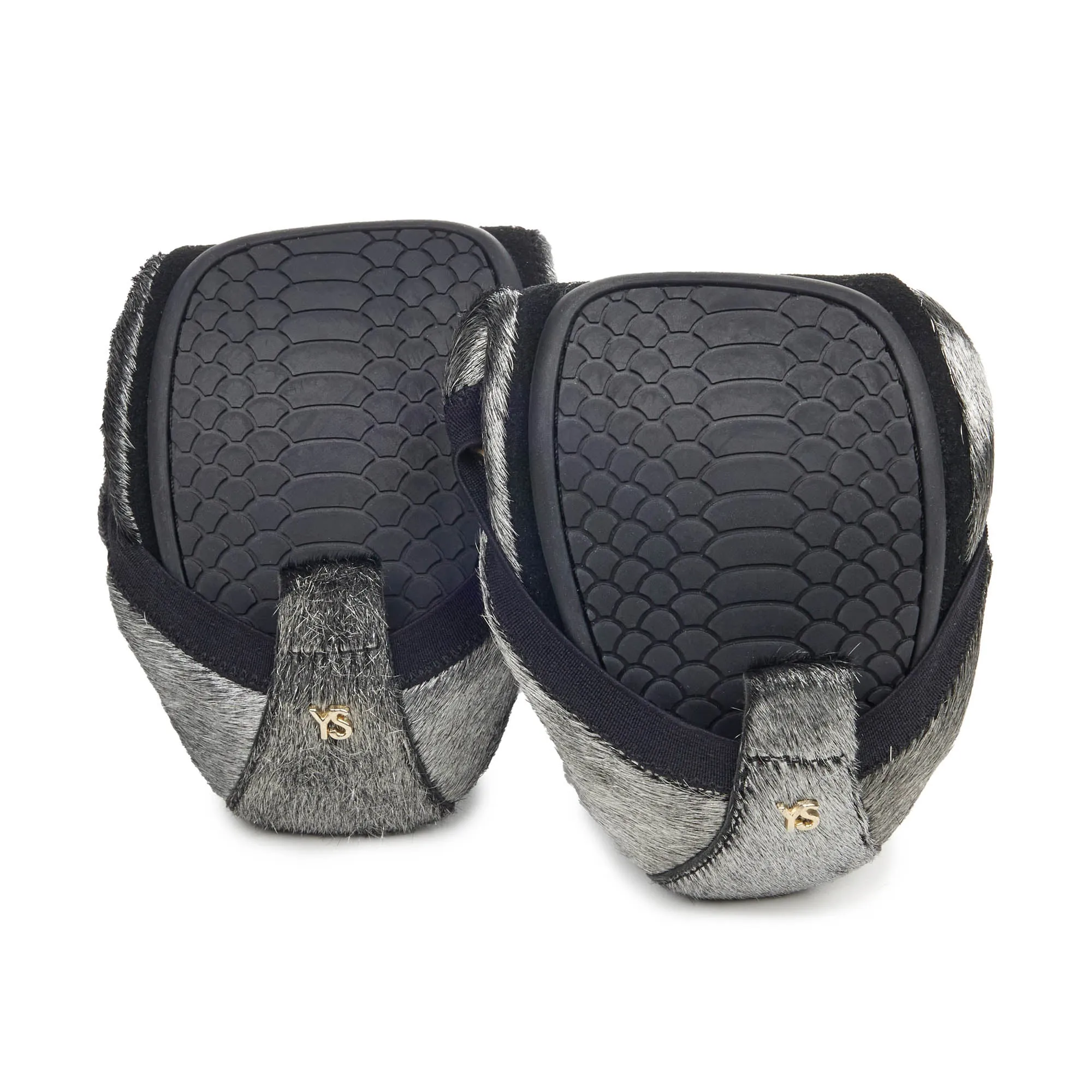 Samara Foldable Ballet Flat in Silver Calf Hair sold by Yosi Samra product image thumbnail 3