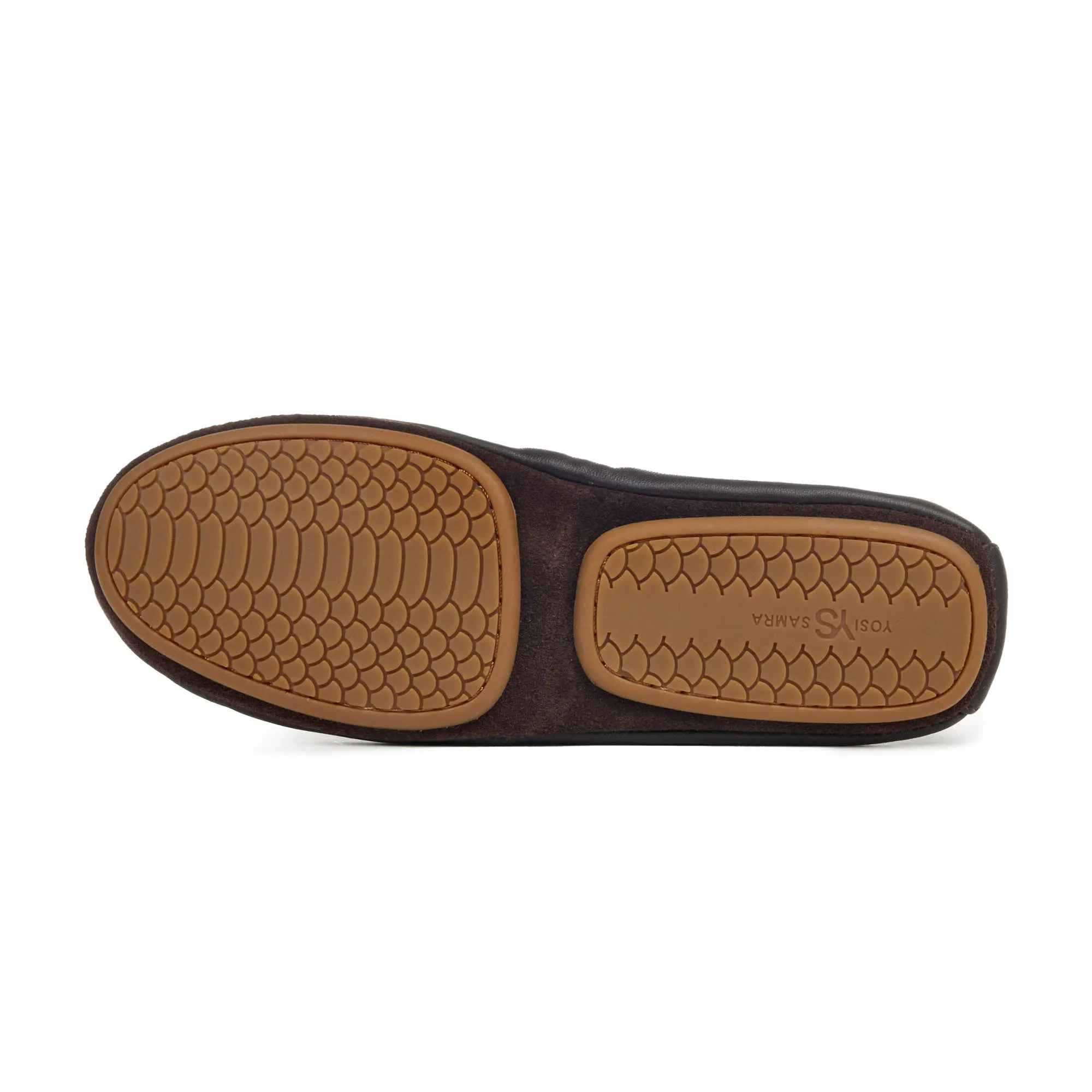 Samara Foldable Ballet Flat in Coffee Leather sold by Yosi Samra product image thumbnail 4