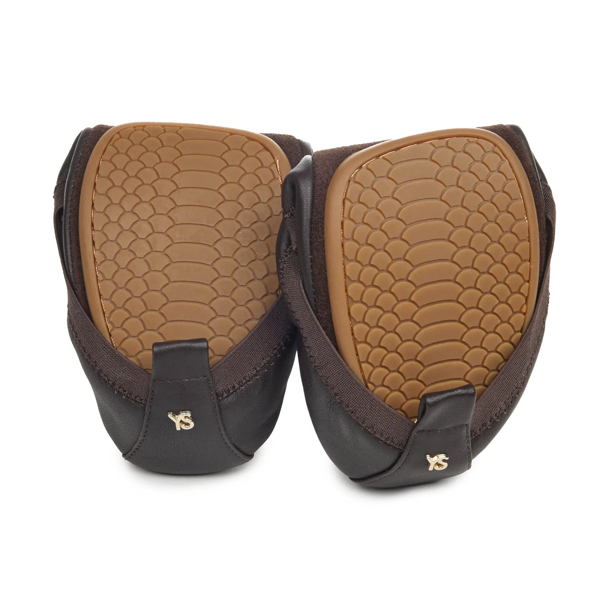 Samara Foldable Ballet Flat in Coffee Leather sold by Yosi Samra product image thumbnail 2