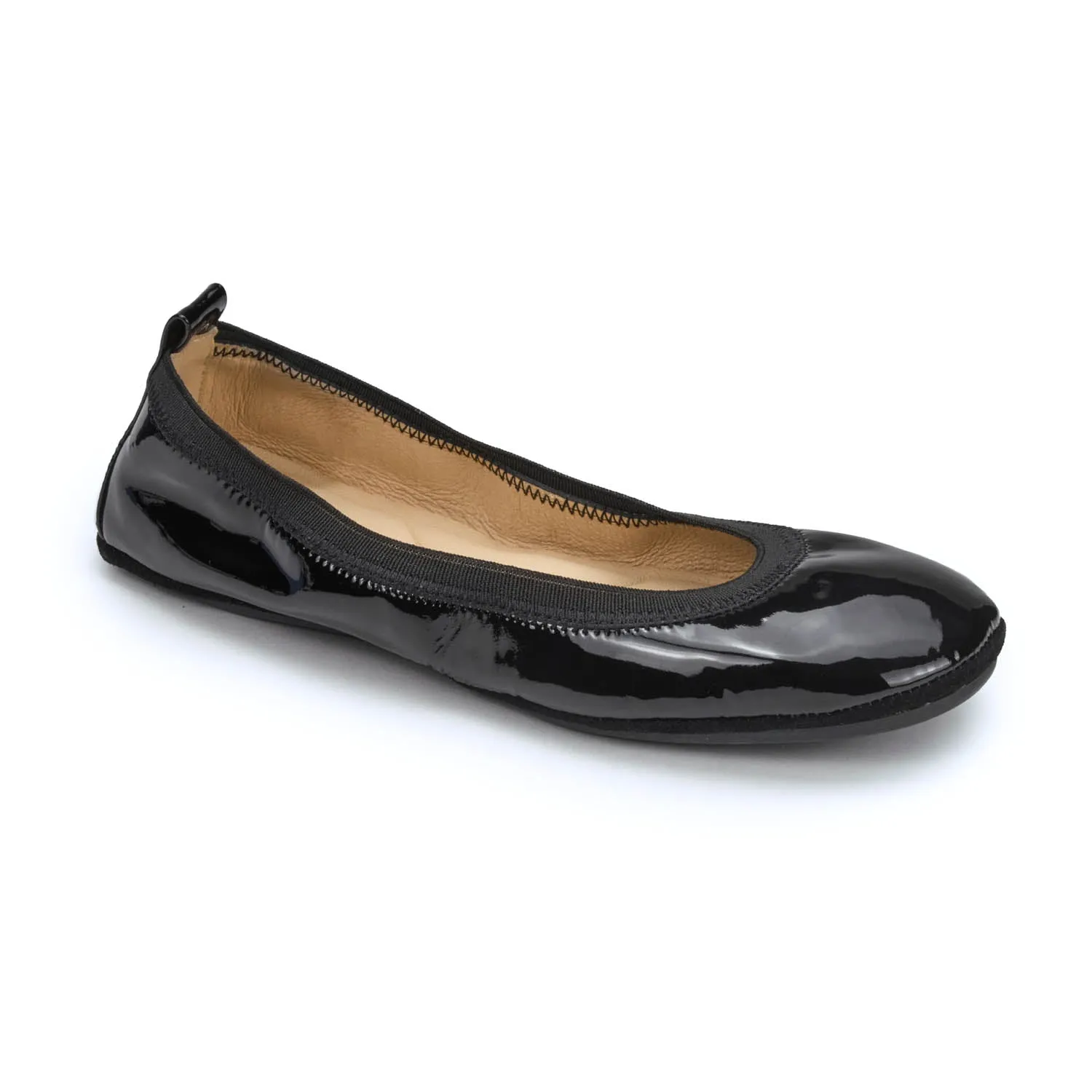 Samara Foldable Ballet Flat in Black Patent sold by Yosi Samra product image thumbnail 5