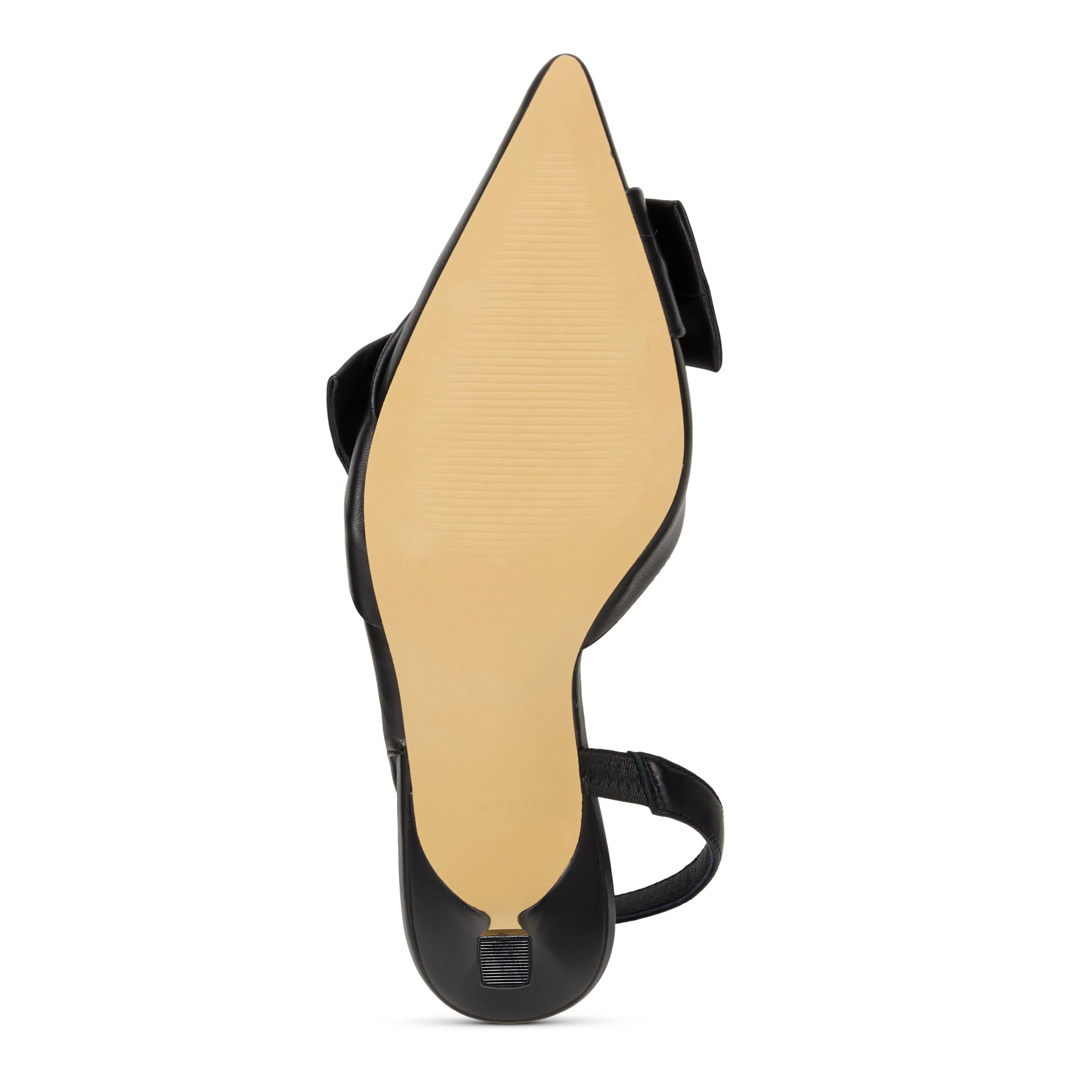 Kaleigh Bow Heel in Black Leather sold by Yosi Samra product image thumbnail 4