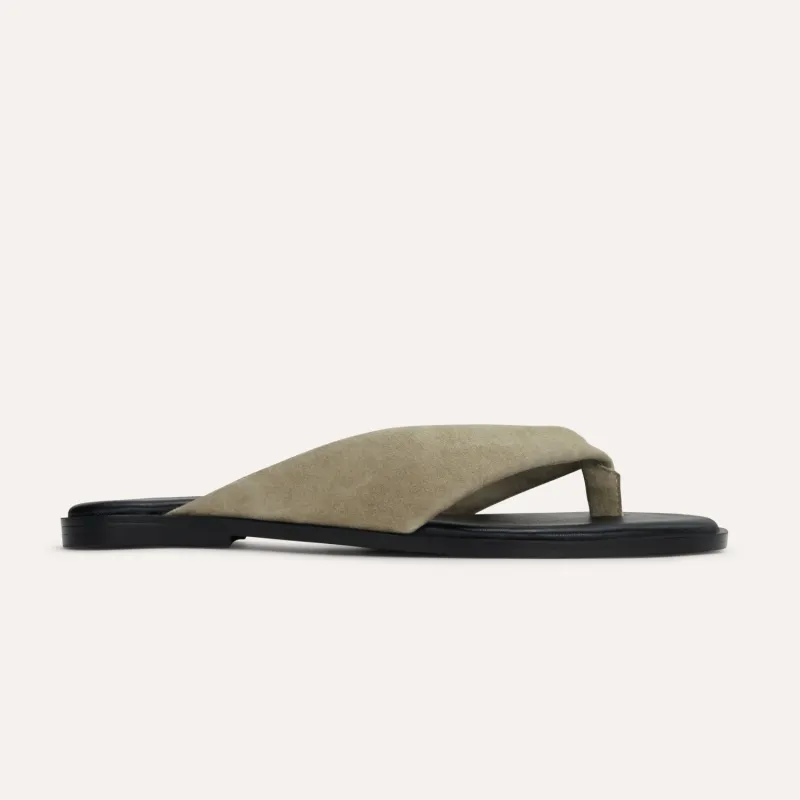 Giselle in Taupe Suede made by Yosi Samra