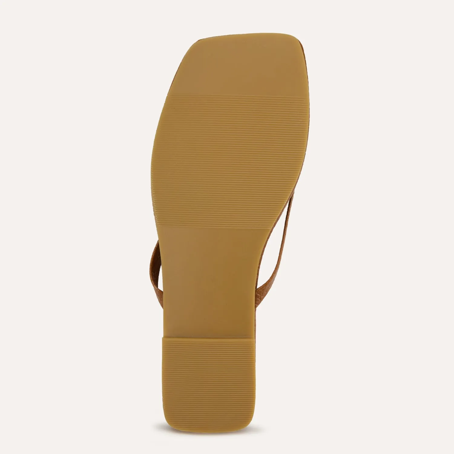 Mercer Flip Flop in Whiskey Croc sold by Yosi Samra product image thumbnail 4