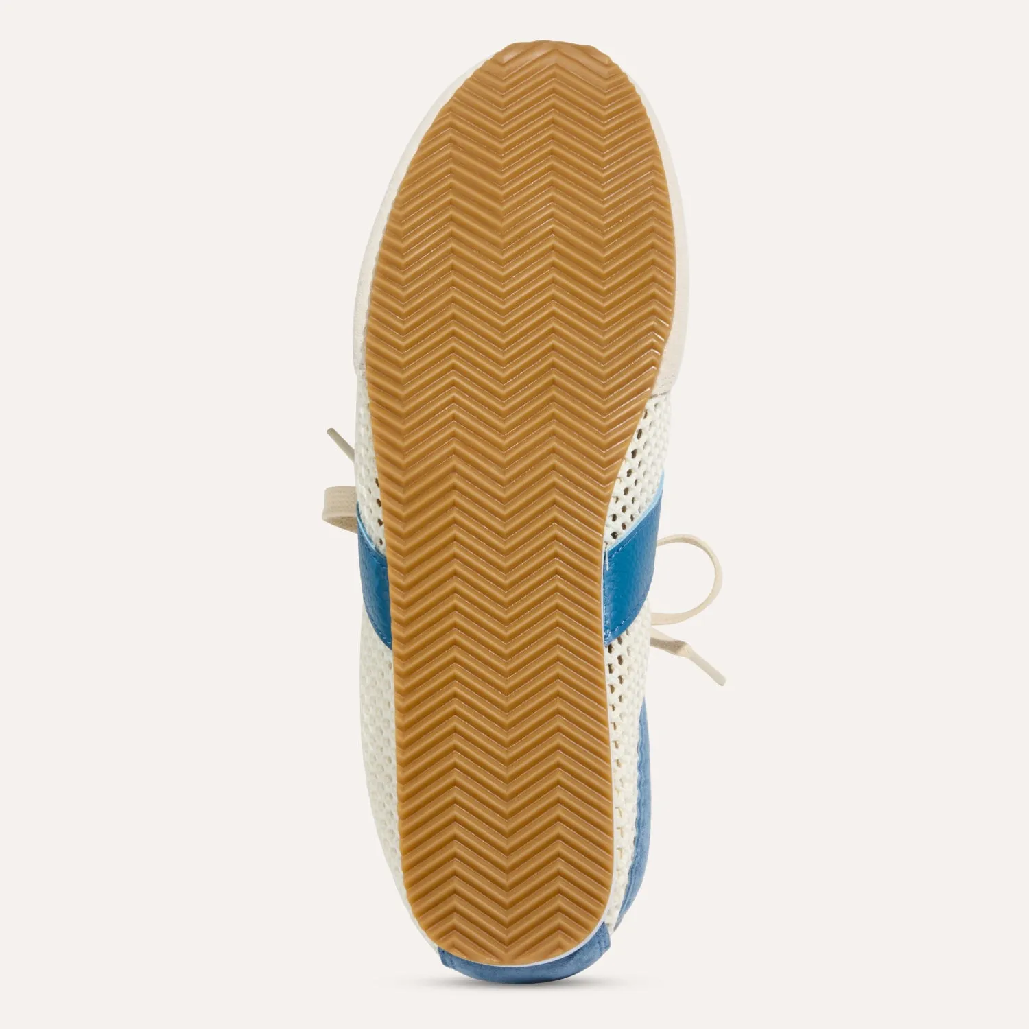 Kiah in Cream Mesh/Sky Blue Mesh Casual Sneaker for Women sold by Yosi Samra product image thumbnail 3