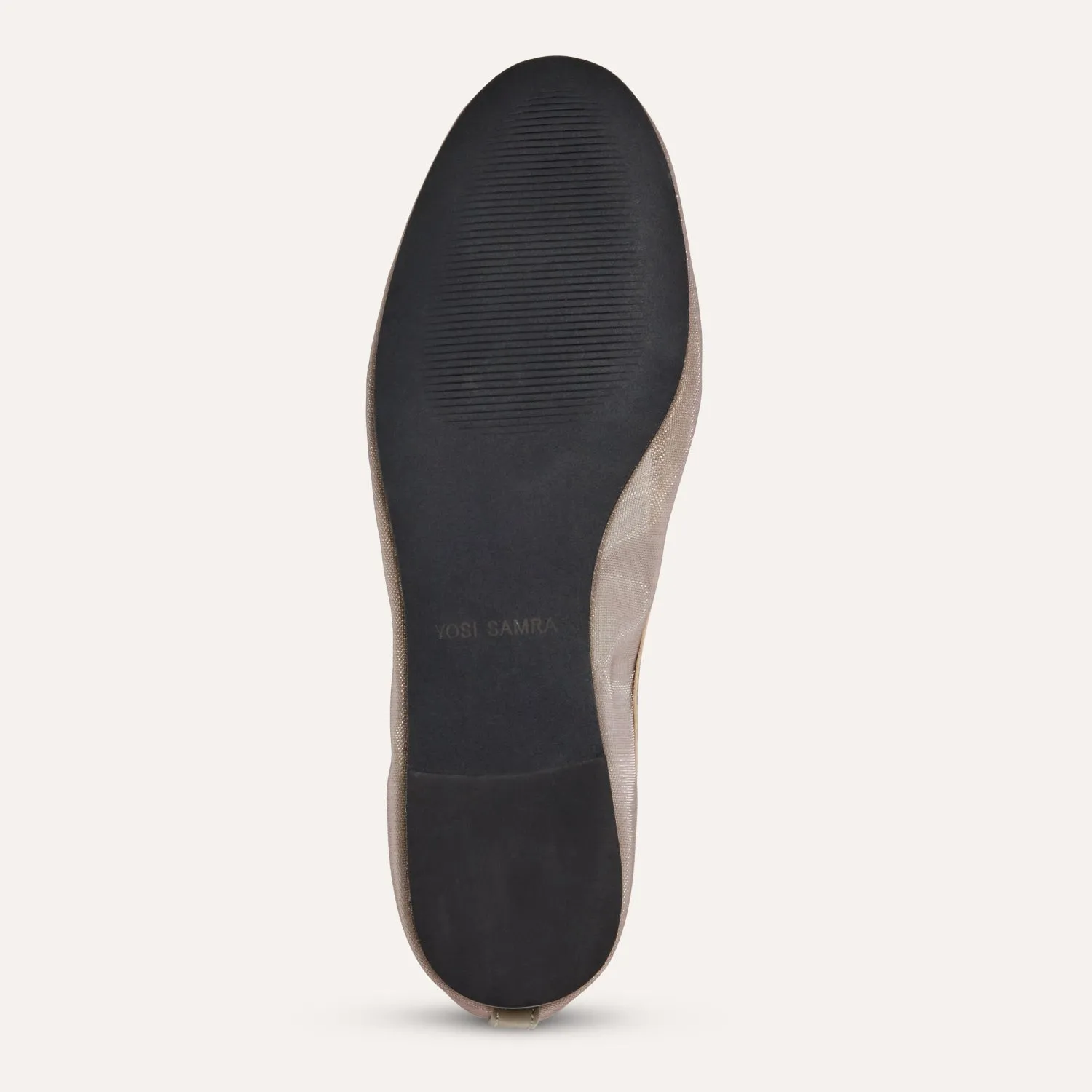 Sadie in Taupe Mesh Ballet Flat for Women sold by Yosi Samra product image thumbnail 4