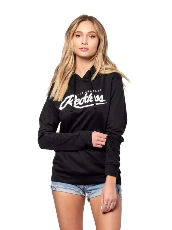 Big R Script Jr Hoodie - Black/White sold by Young & Reckless