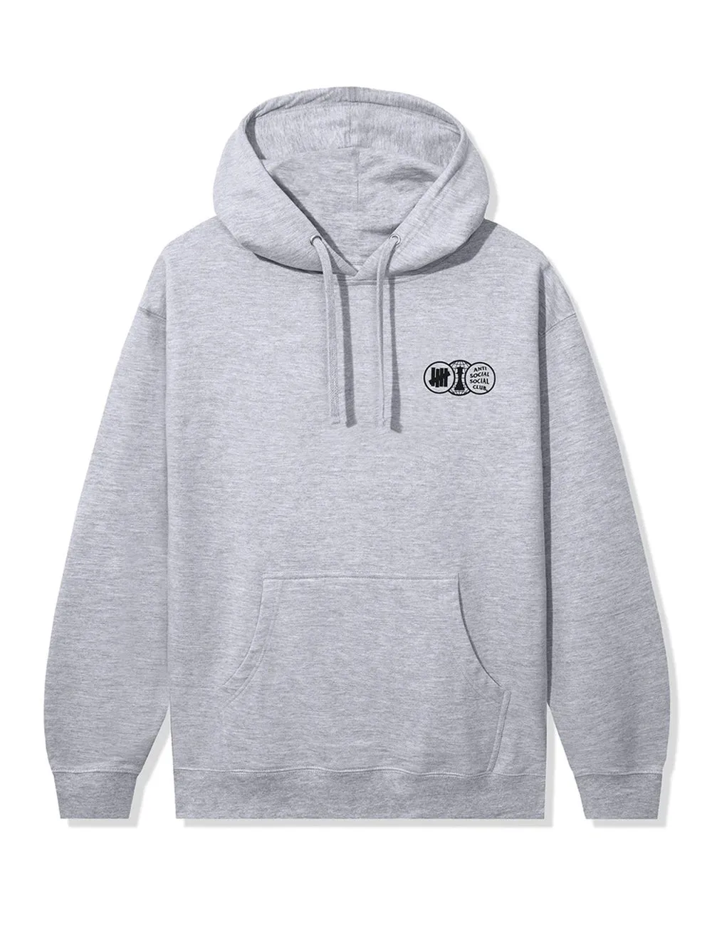 Anti Social Social Club Deaf Tone Premium Hoodie - Heather Grey sold by Young & Reckless