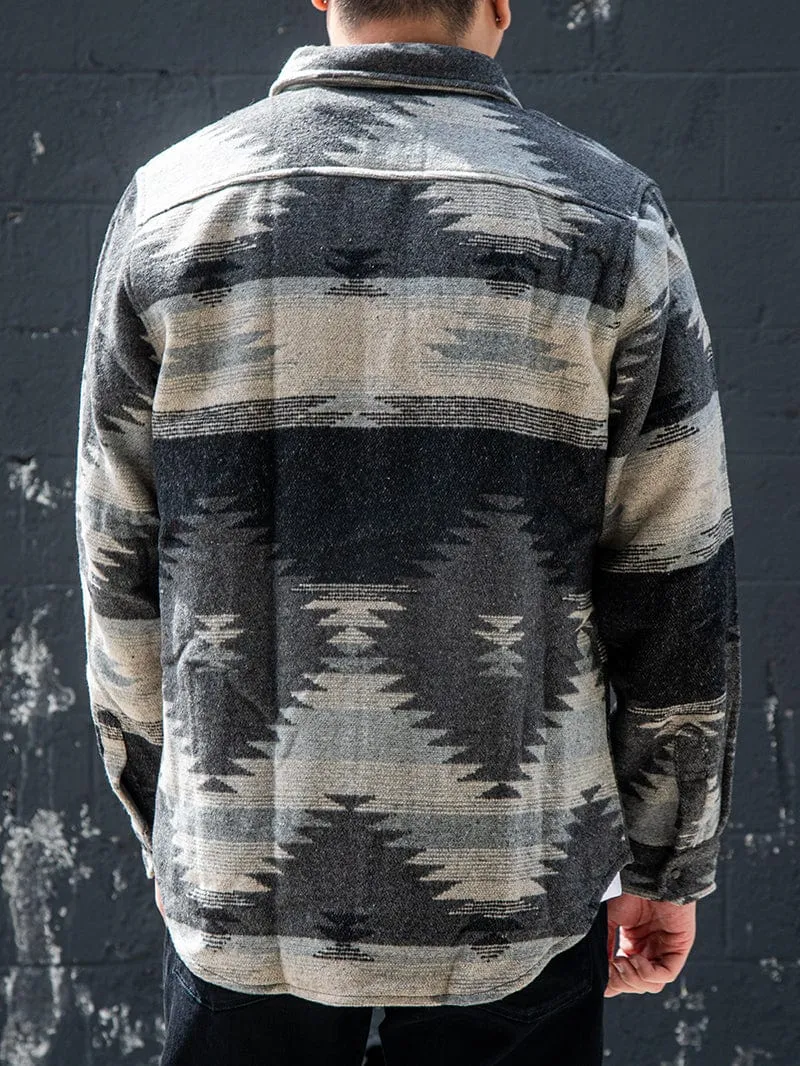 Dakota Fleece Overshirt - Granite sold by Young & Reckless product image thumbnail 3