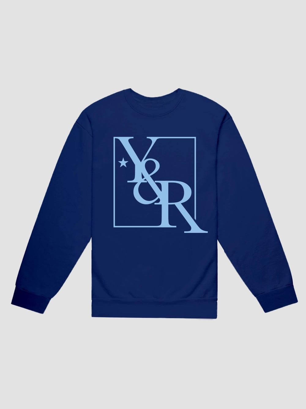 Super Star Crewneck - Navy sold by Young & Reckless