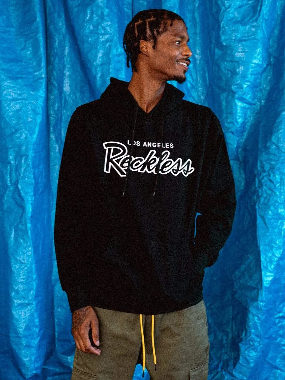 OG Reckless Outline Hoodie - Black sold by Young & Reckless product image thumbnail 4