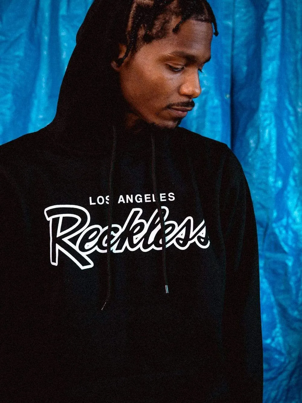 OG Reckless Outline Hoodie - Black sold by Young & Reckless
