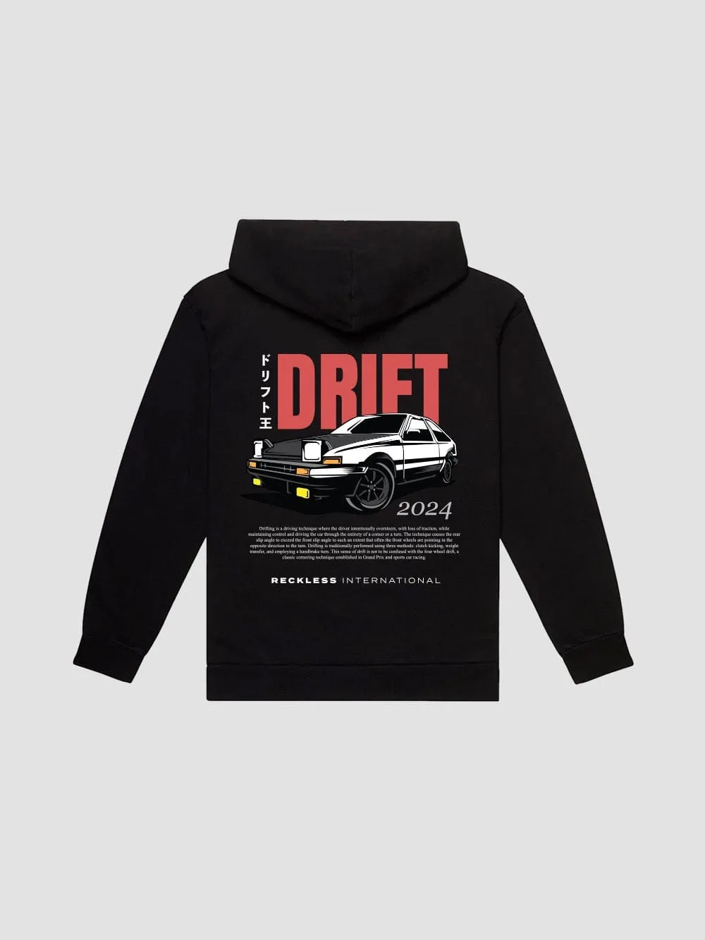 Drift Hoodie - Black sold by Young & Reckless