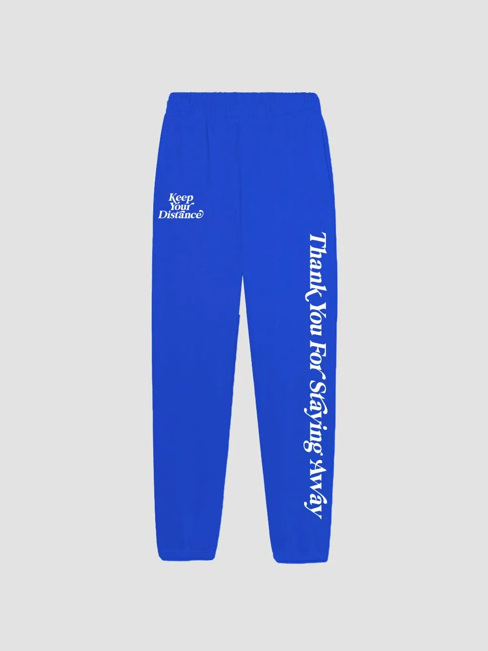 Keep Your Distance Sweatpants - Royal Blue sold by Young & Reckless