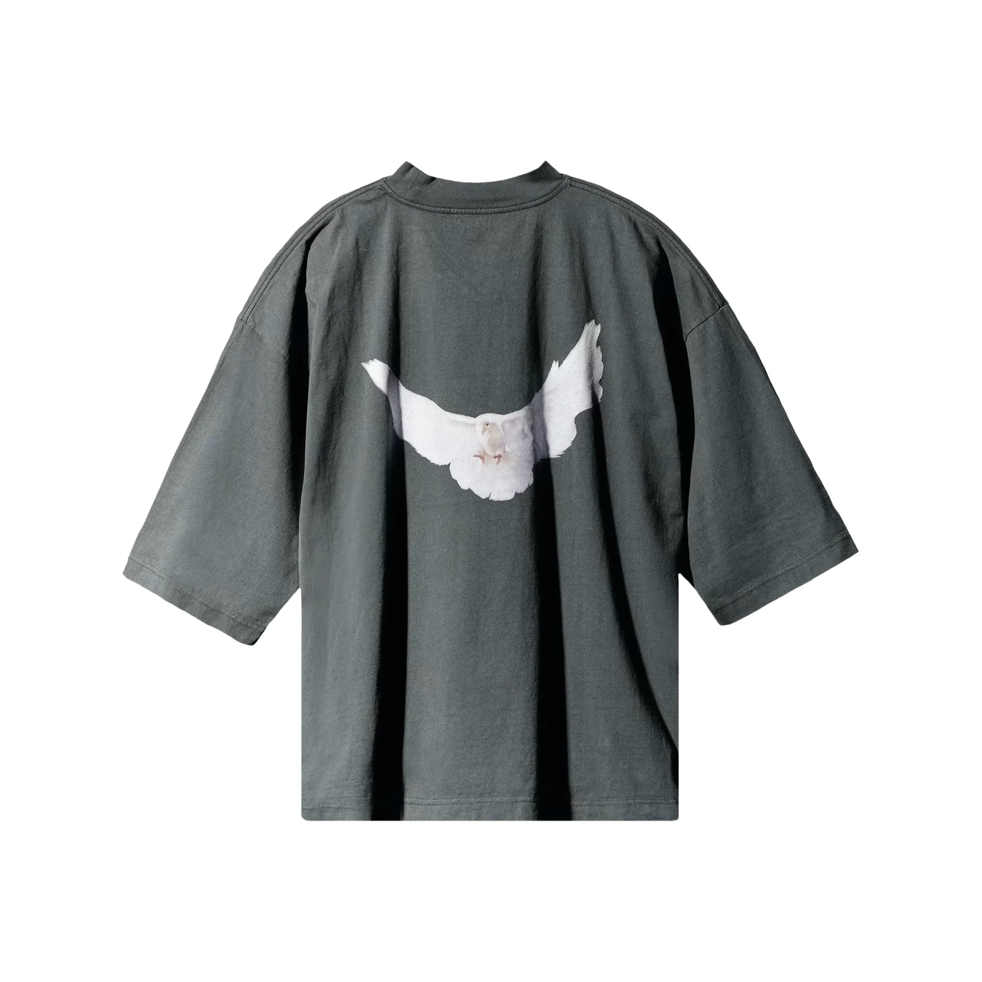 Yeezy Gap Engineered by Balenciaga Dove 3/4 Sleeve Tee - Dark Green sold by Young & Reckless