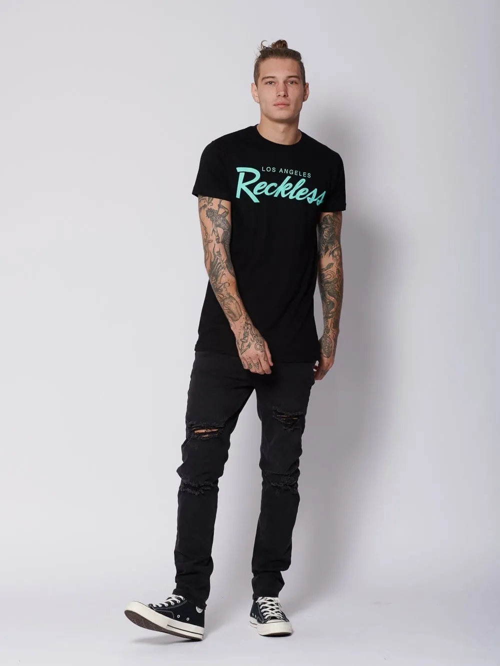 OG Reckless Tee - Black/Ice sold by Young & Reckless product image thumbnail 3
