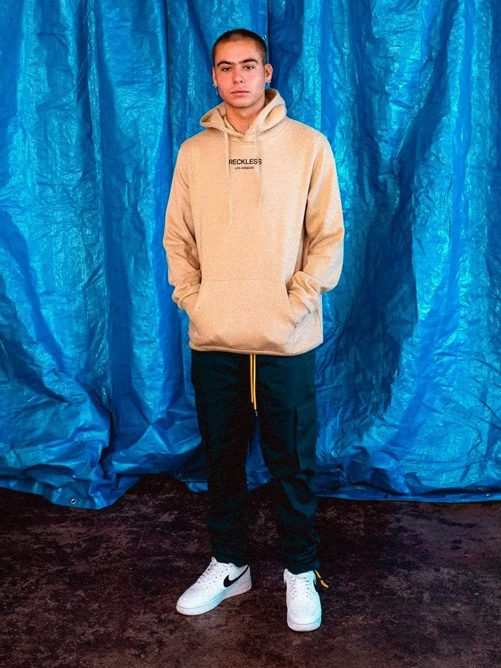 Classic Hoodie - Sand sold by Young & Reckless