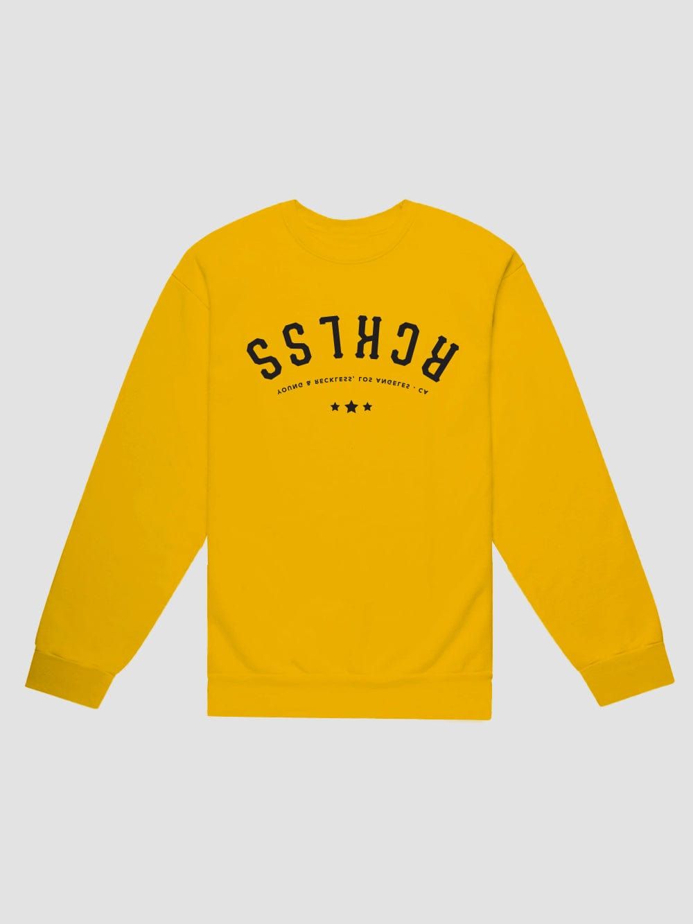 Pinhead Crewneck - Gold sold by Young & Reckless