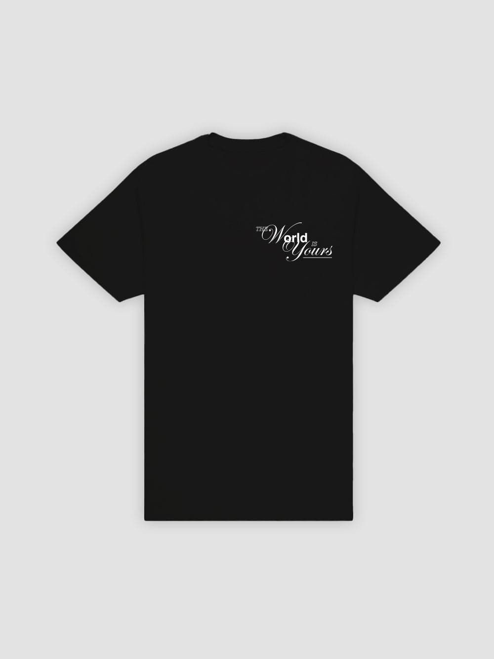 The World Is Yours Tee - Black sold by Young & Reckless product image thumbnail 2