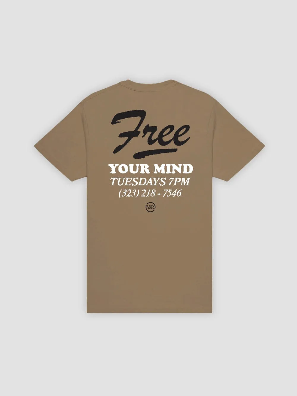 Free Your Mind Tee - Sand sold by Young & Reckless