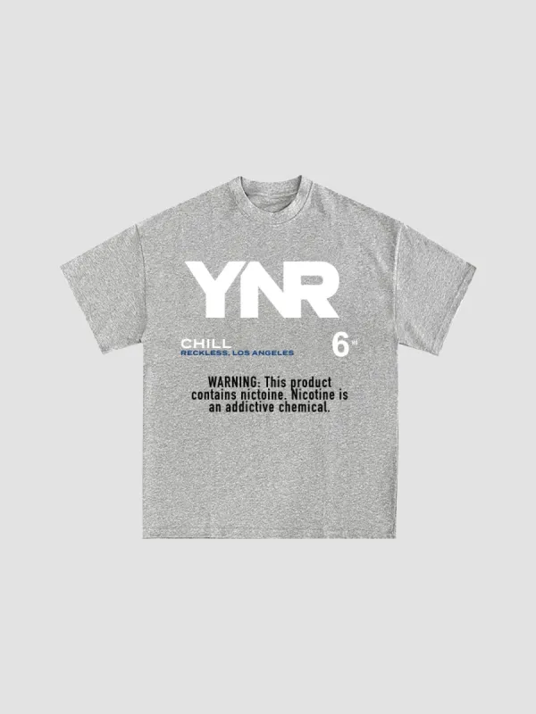 Upper Decky Tee - Sports Grey sold by Young & Reckless