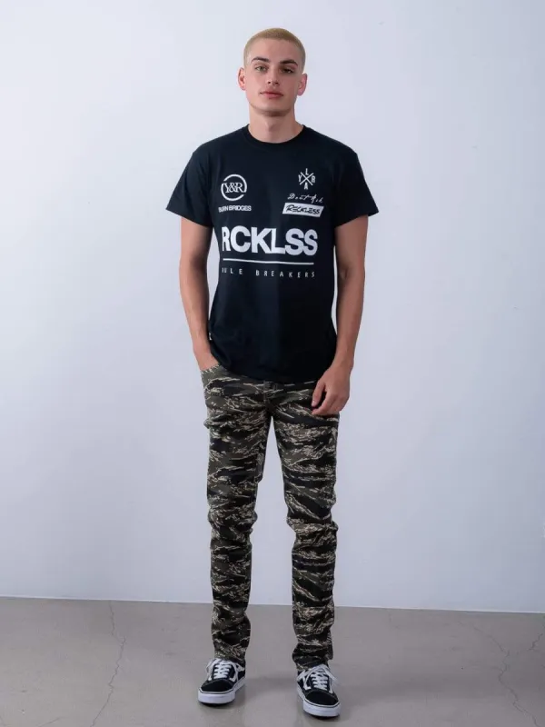 Fast Track Tee - Black sold by Young & Reckless