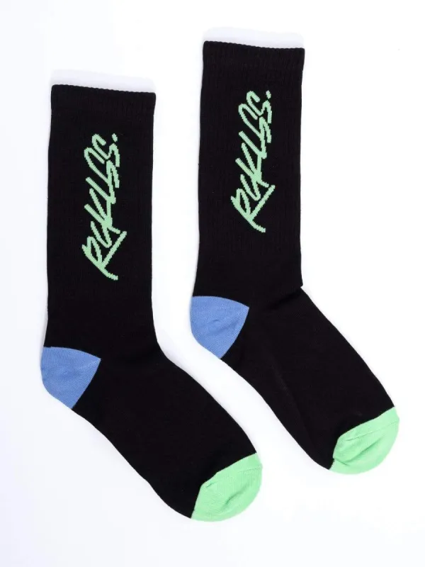 Deface Socks - Black sold by Young & Reckless