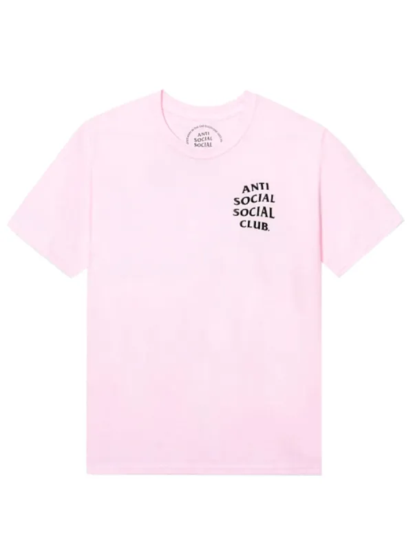Anti Social Social Club Mind Games Tee S/S - Pale Pink sold by Young & Reckless