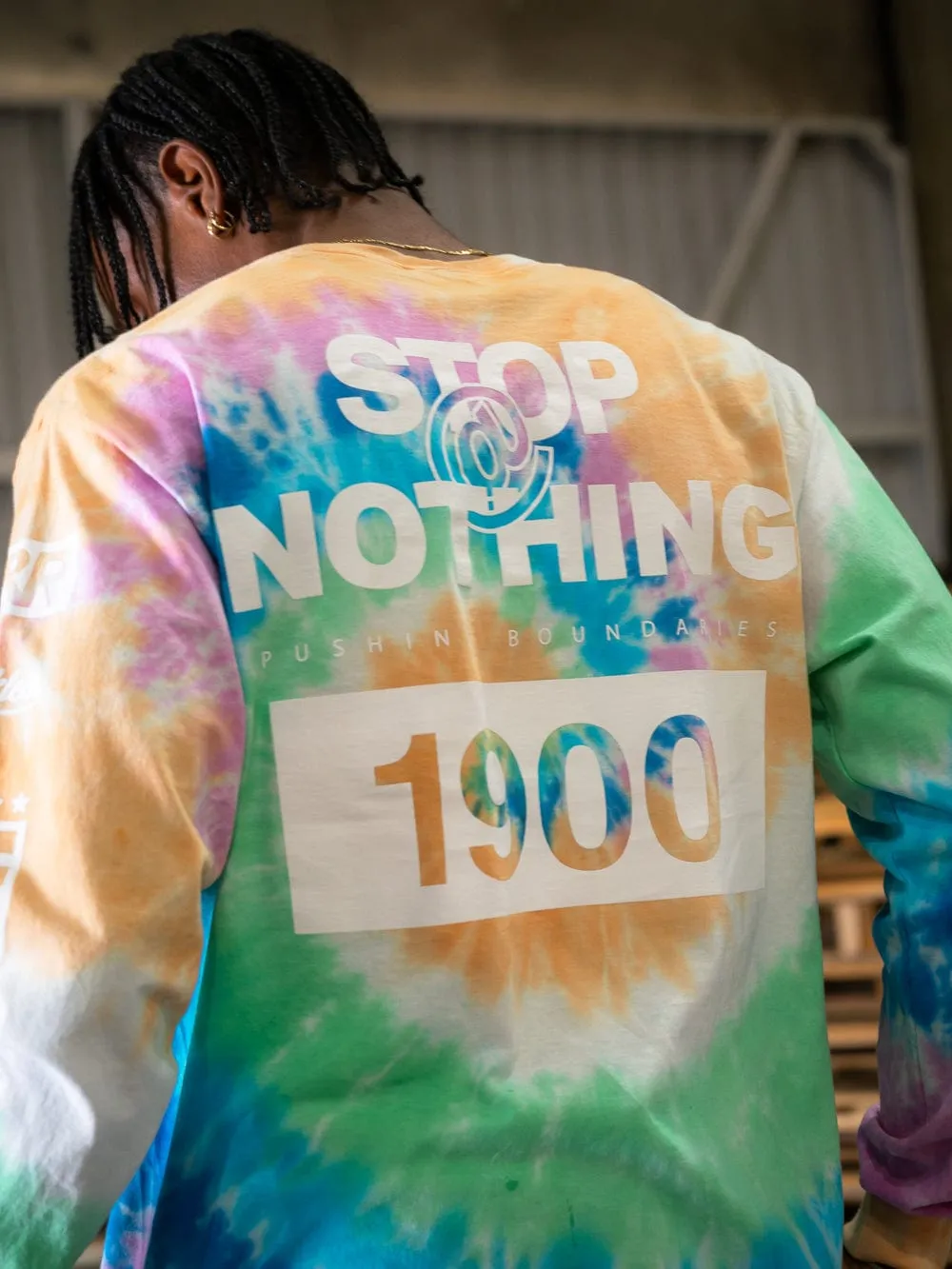 Fast Track Long Sleeve - Tie Dye sold by Young & Reckless product image thumbnail 4