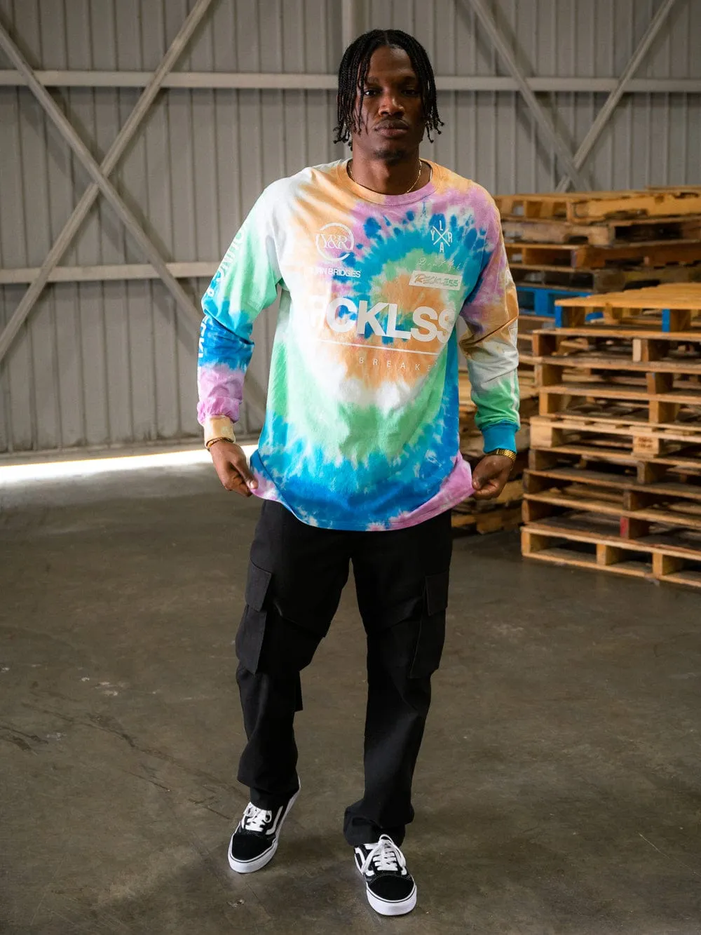 Fast Track Long Sleeve - Tie Dye sold by Young & Reckless product image thumbnail 3