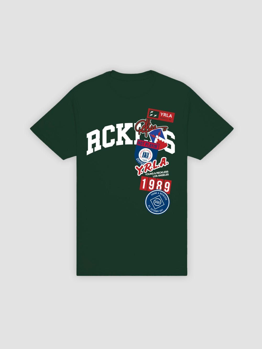 Descent Tee - Pine sold by Young & Reckless