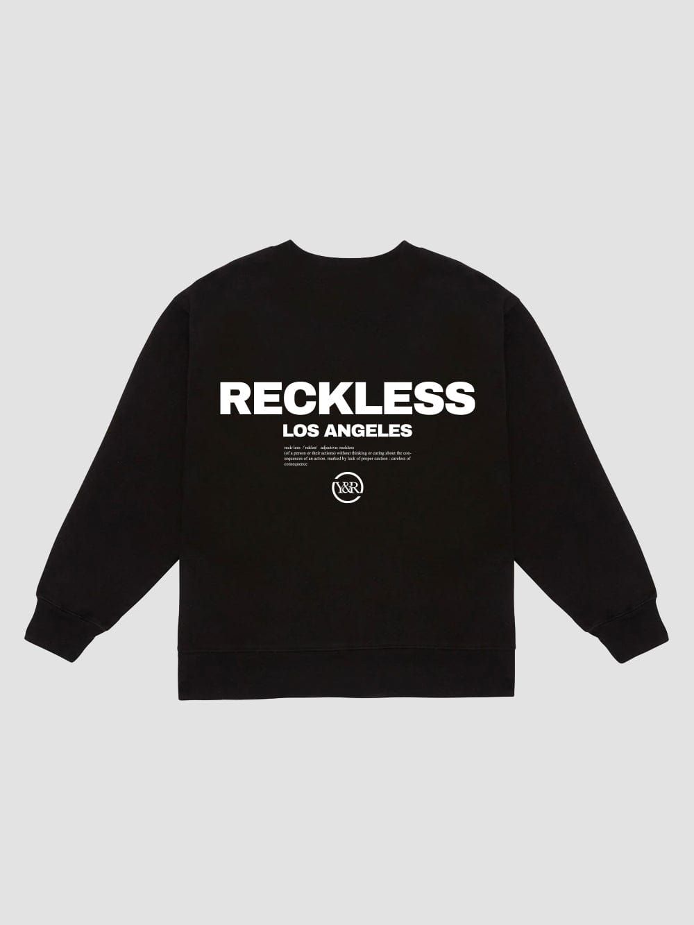 Standard Issue Crewneck - Black sold by Young & Reckless