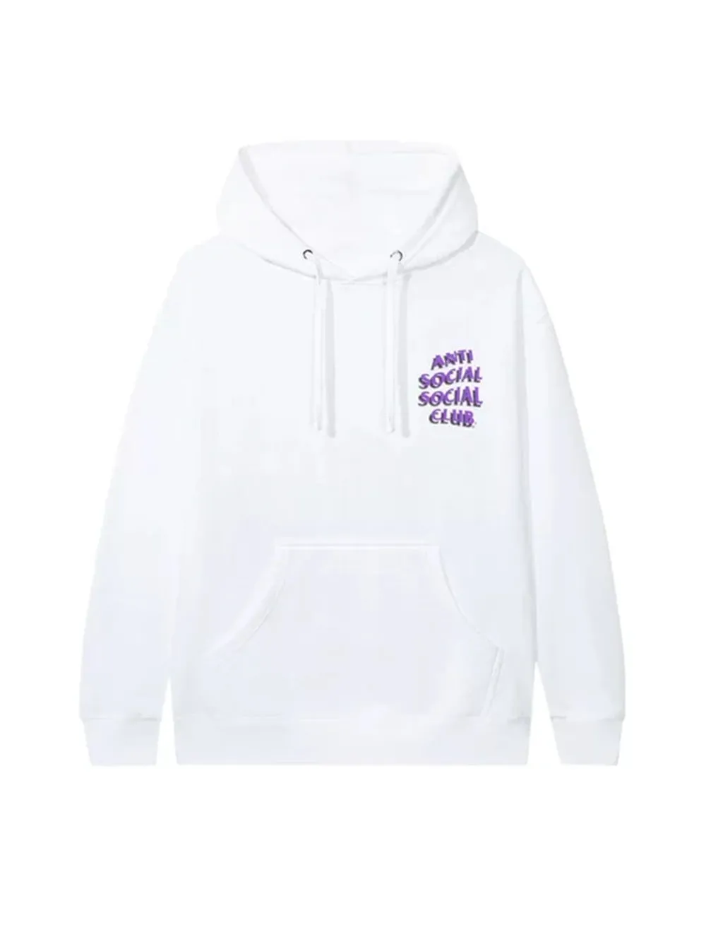 Anti Social Social Club Toned Down Hoodie - White sold by Young & Reckless product image thumbnail 2