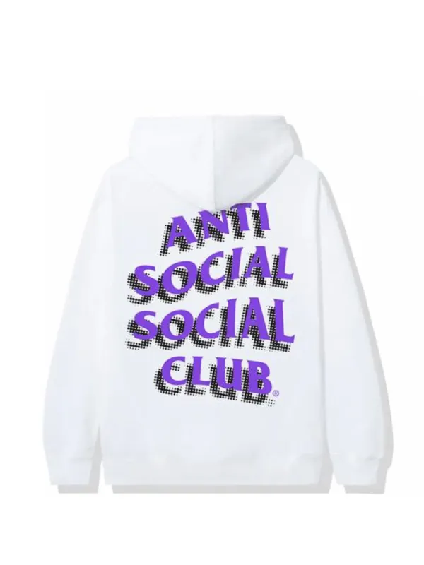 Anti Social Social Club Toned Down Hoodie - White sold by Young & Reckless