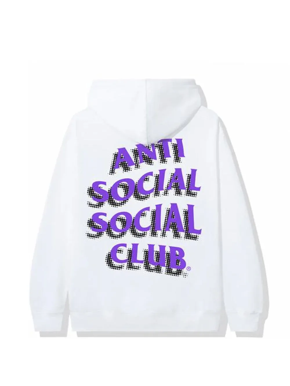 Anti Social Social Club Toned Down Hoodie - White sold by Young & Reckless