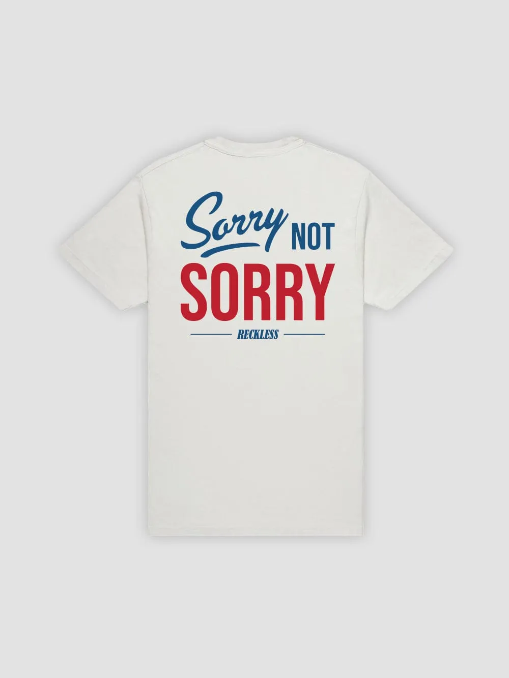 Not Sorry Tee - Natural sold by Young & Reckless