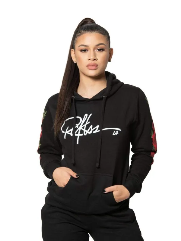 Tribute Jr. Hoodie - Black/Red sold by Young & Reckless