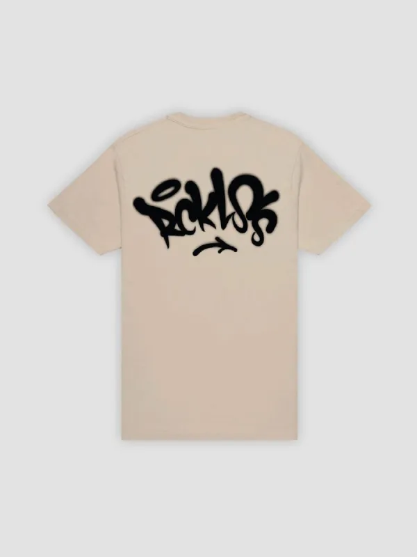 Full Fat Cap Tee - Natural sold by Young & Reckless