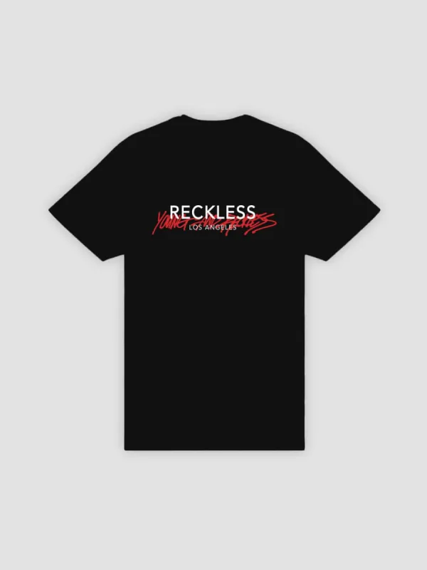 Handstyle Tee - Black sold by Young & Reckless
