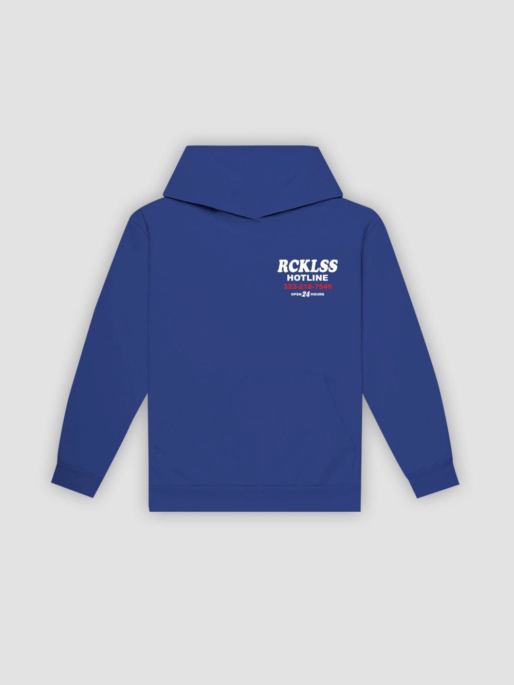 Hotline Hoodie - Royal Blue sold by Young & Reckless product image thumbnail 2