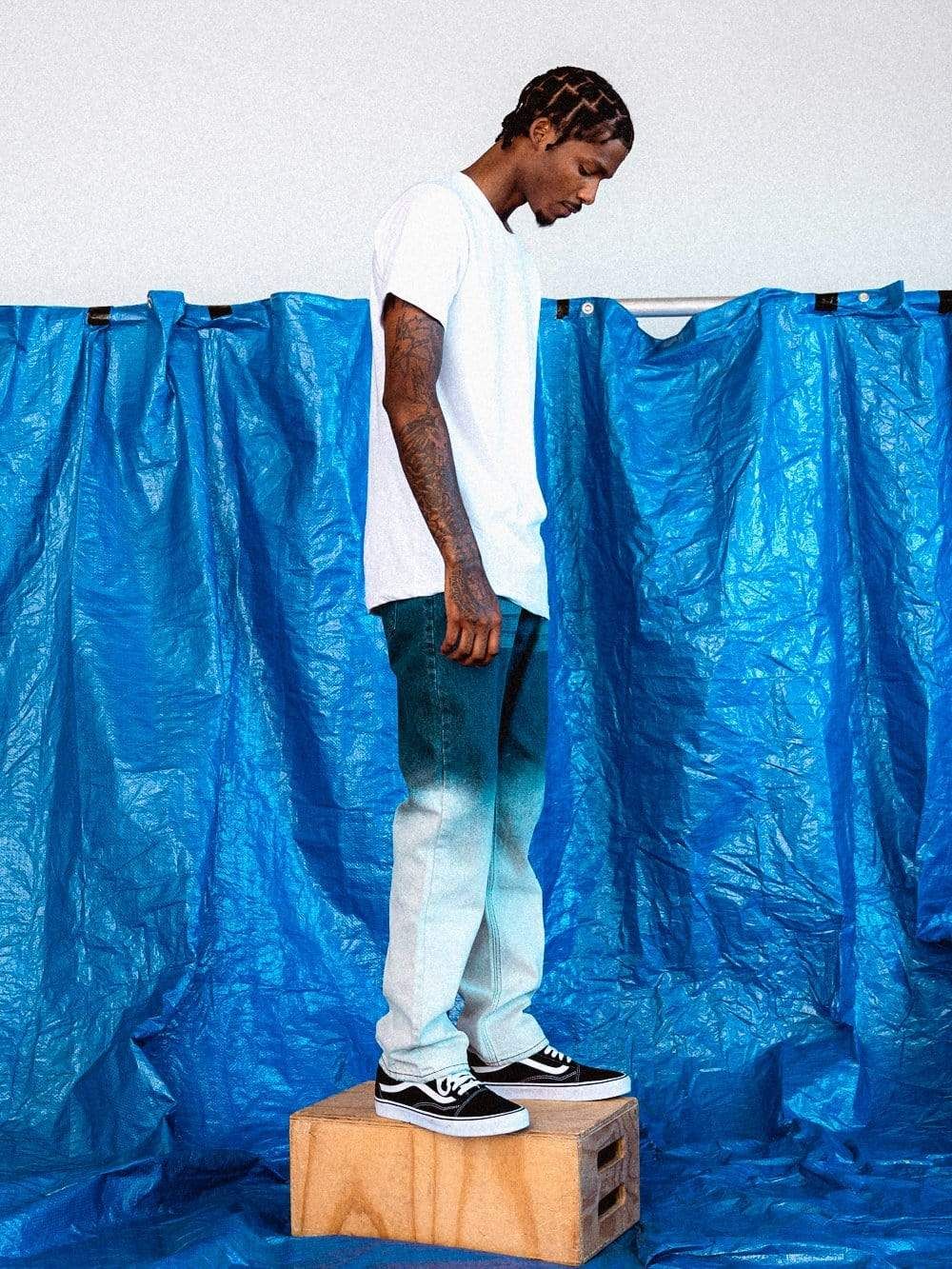 Mist Denim - Blue sold by Young & Reckless product image thumbnail 3