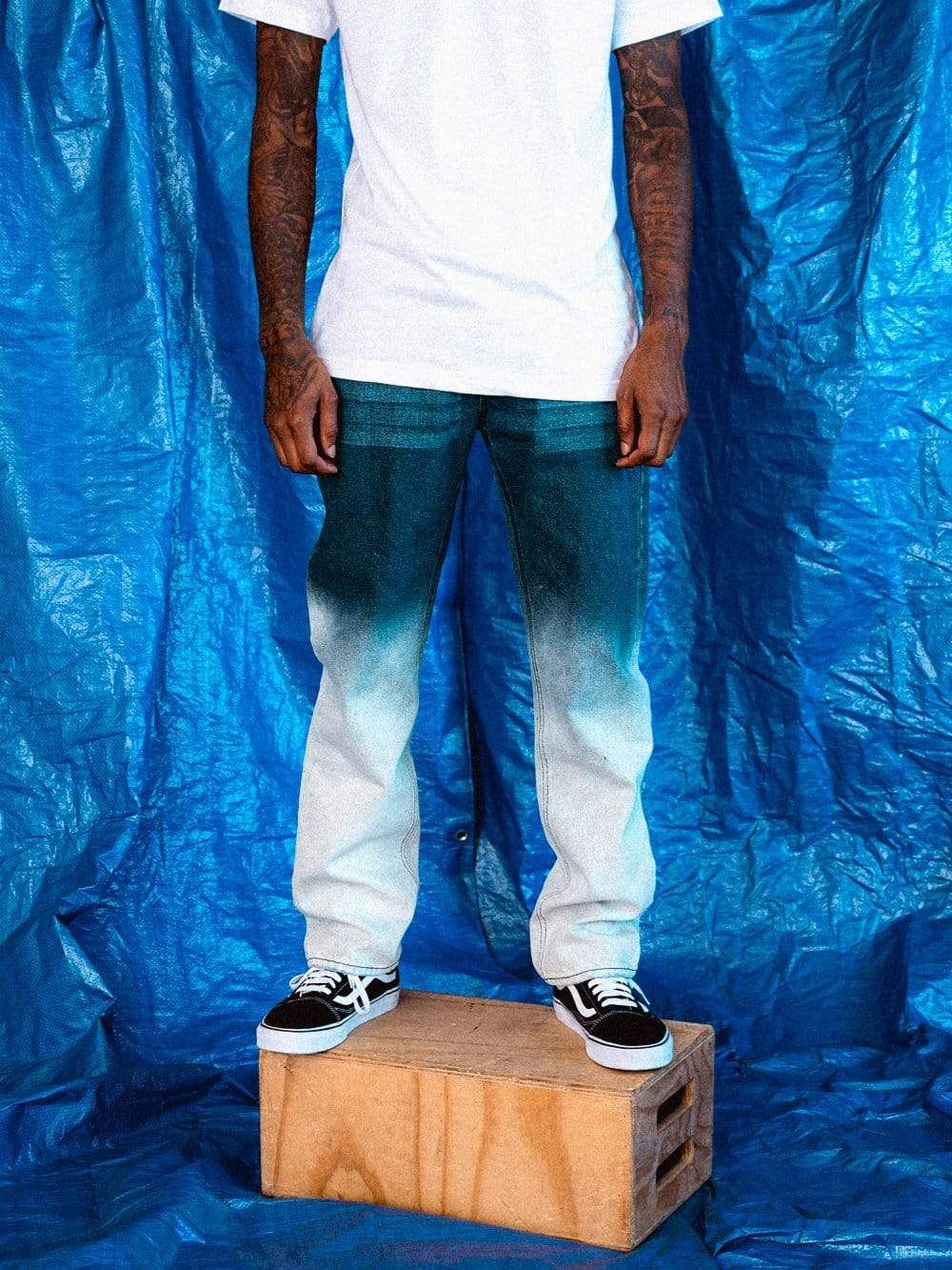 Mist Denim - Blue sold by Young & Reckless