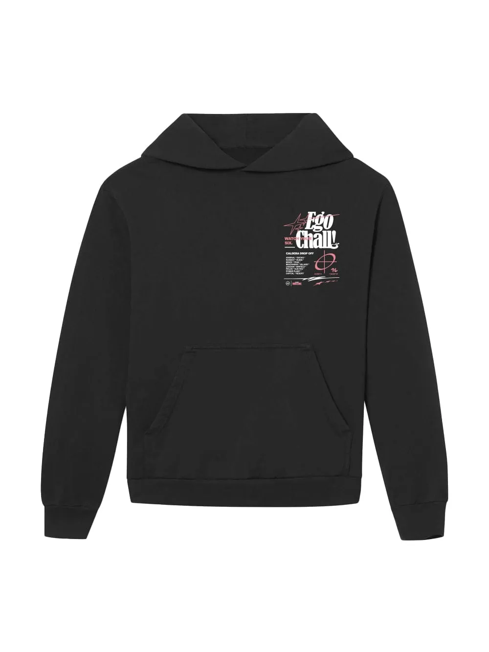 Ego Chall Hoodie - Black sold by Young & Reckless product image thumbnail 2