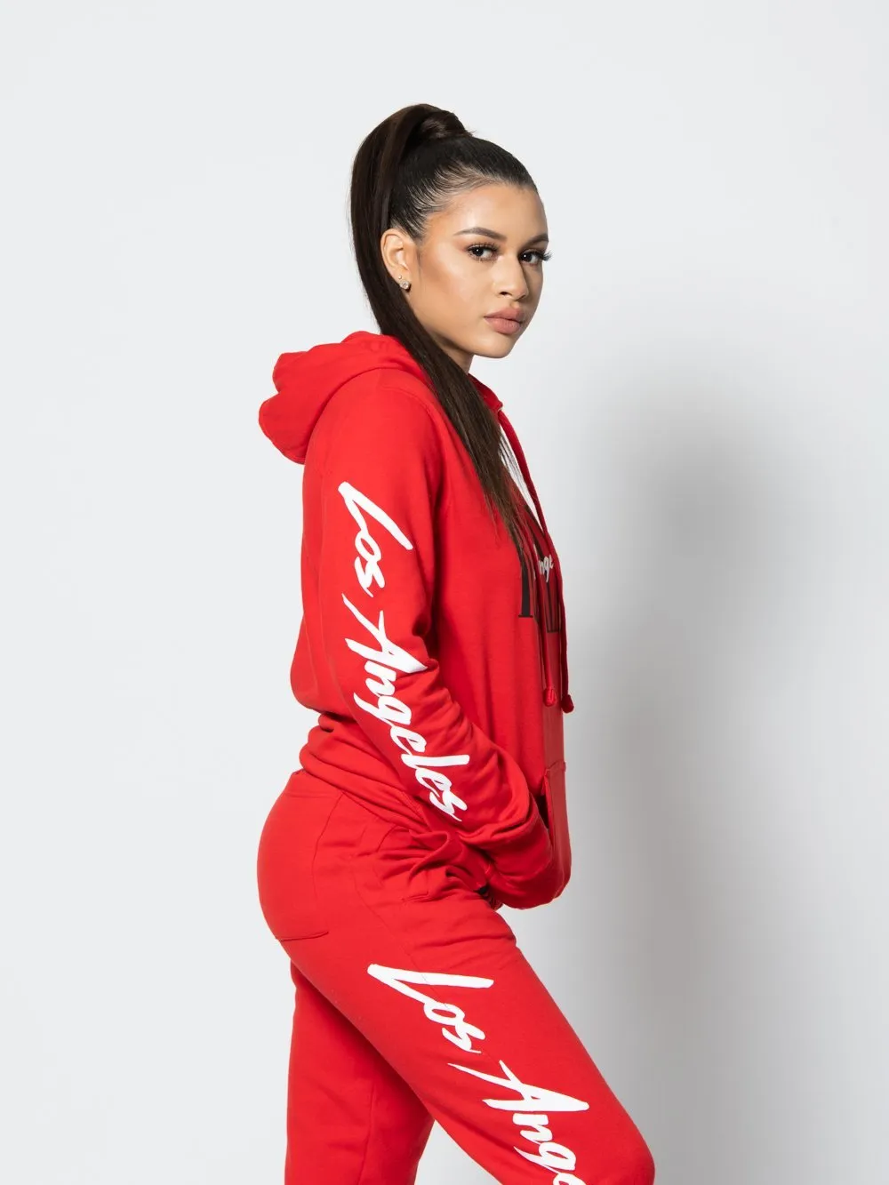 Charli Hoodie - Red sold by Young & Reckless