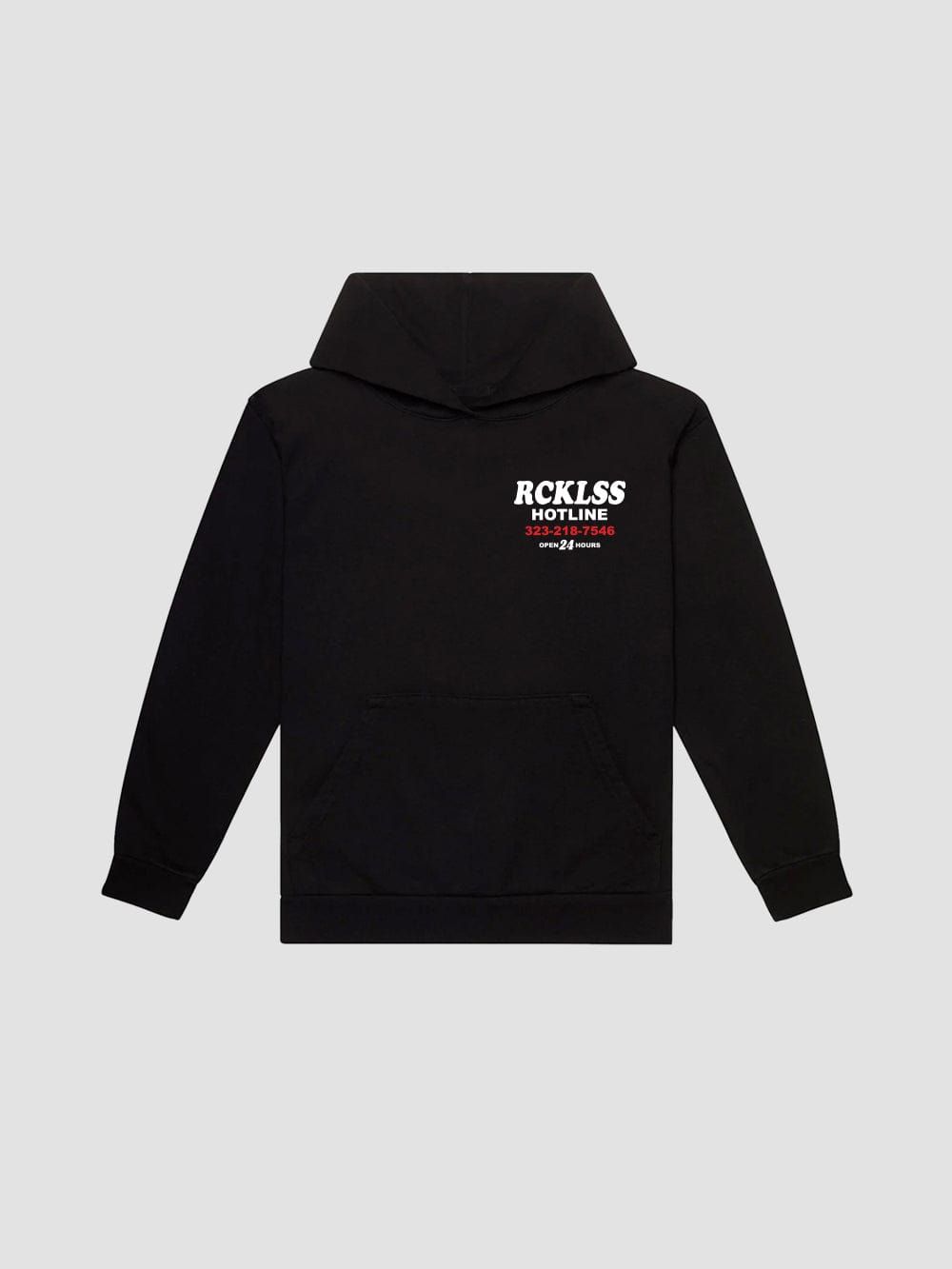 Hotline Hoodie - Black sold by Young & Reckless product image thumbnail 2