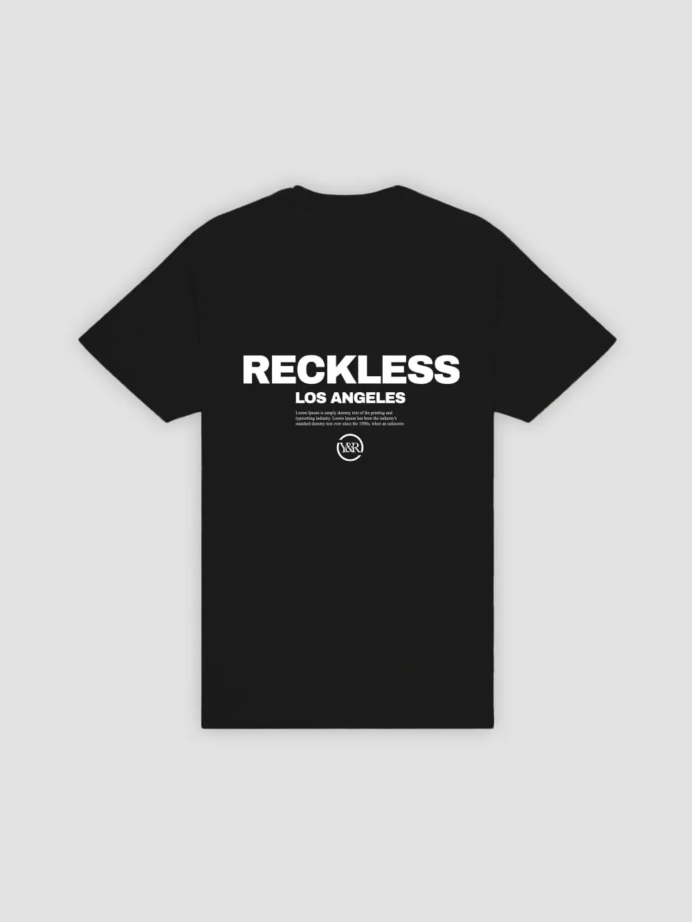Standard Issue Tee - Black sold by Young & Reckless product image thumbnail 2