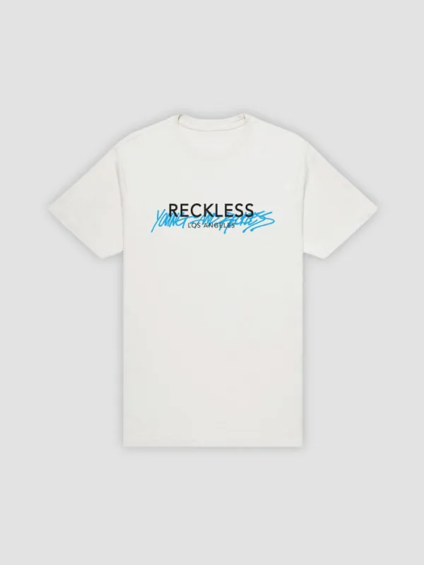 Handstyle Tee - White sold by Young & Reckless