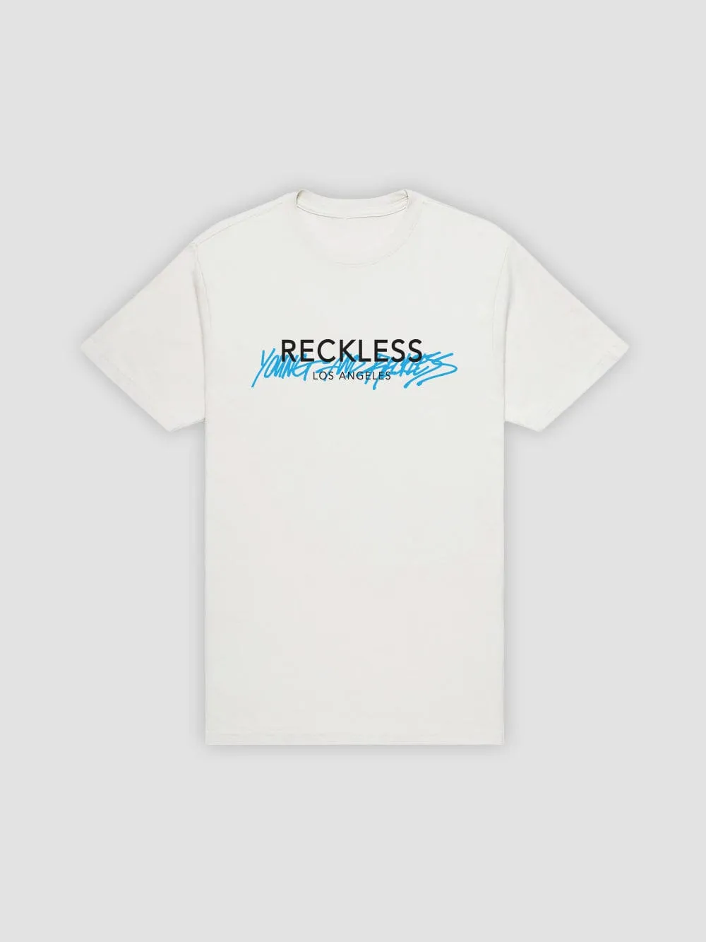 Handstyle Tee - White sold by Young & Reckless