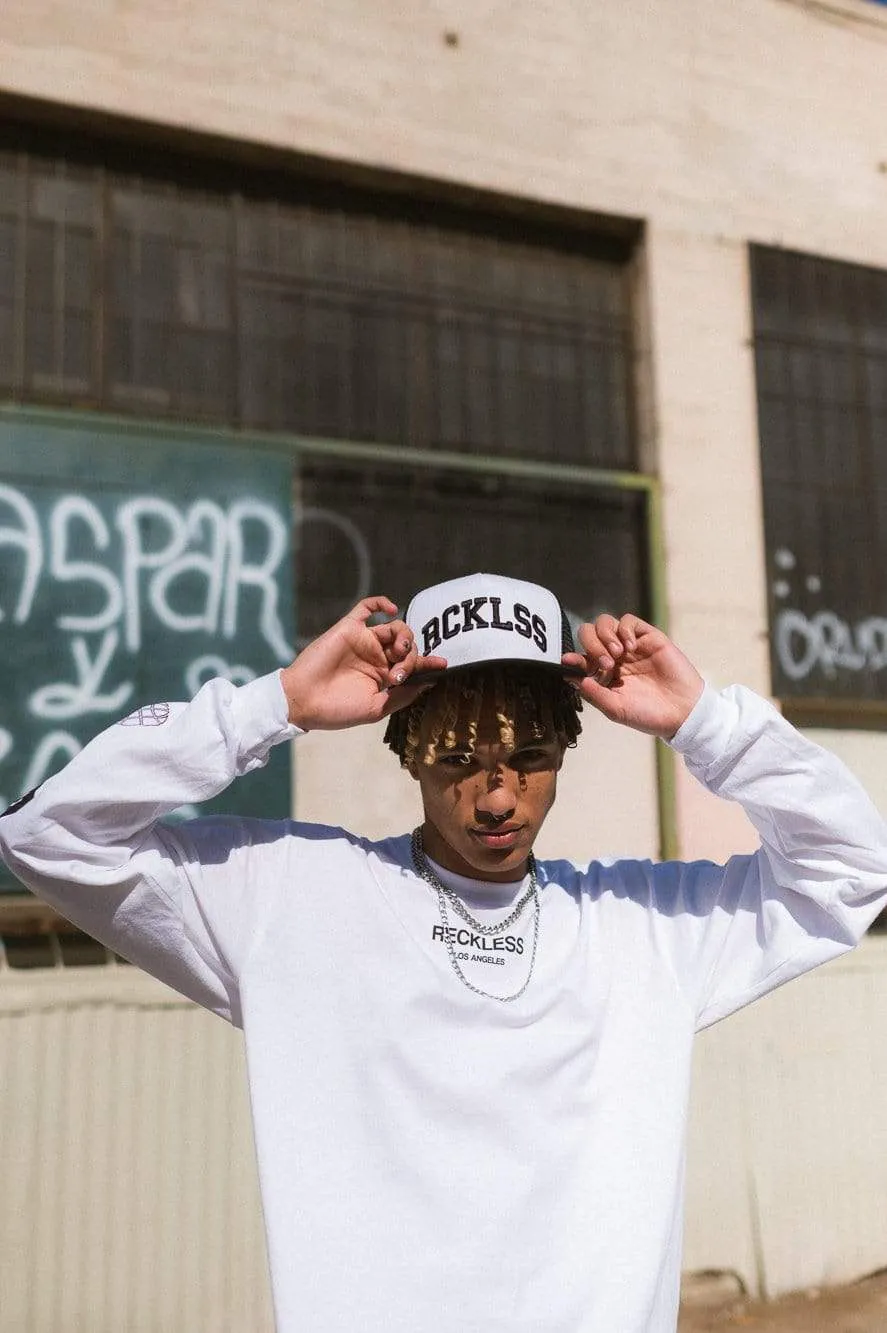 Homecoming Trucker Hat - Black/White sold by Young & Reckless product image thumbnail 3