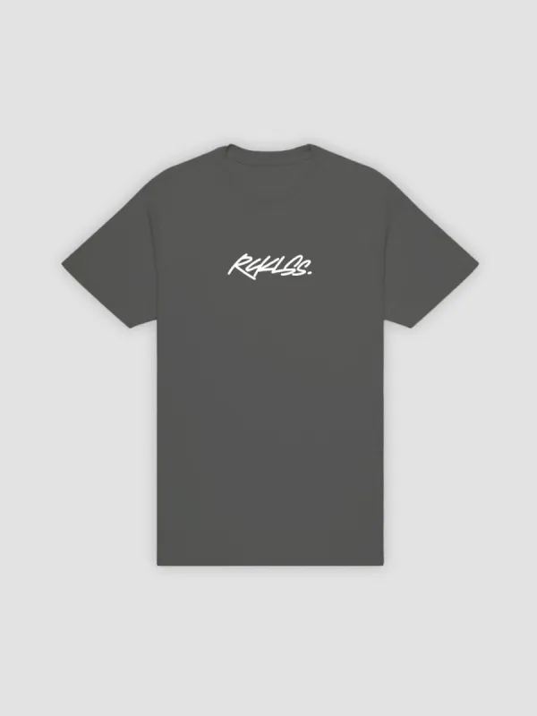 Streak Tee - Charcoal sold by Young & Reckless