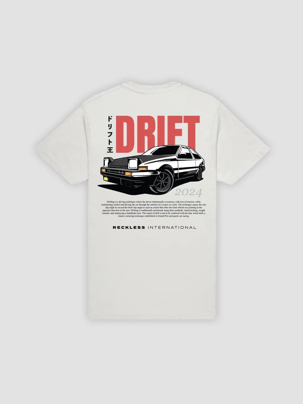 Drift Tee - Natural sold by Young & Reckless